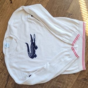 🇺🇦Fundraiser: Lacoste Alligator Sweater Top